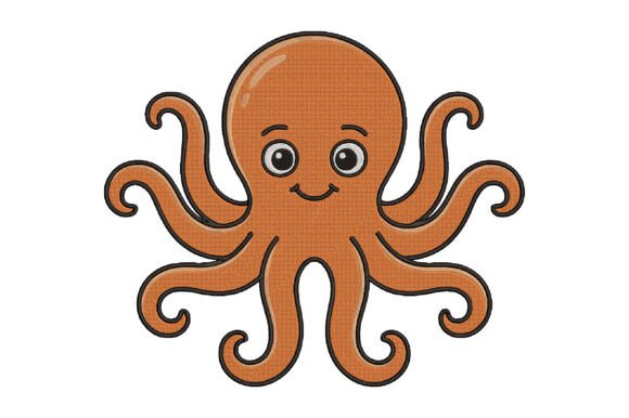 Cute Octopus Embroidery Design Review for Business