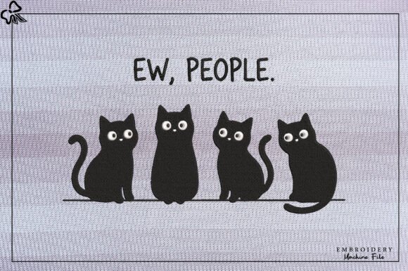Ew People Cat Embroidery Design: A Designer's Honest Review