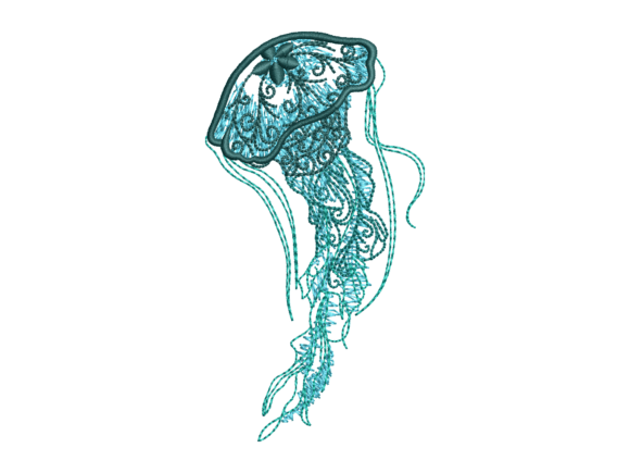 Lace Jellyfish Embroidery Review for Boutique Apparel