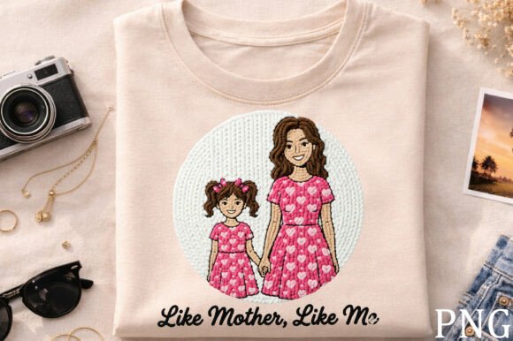 Like Mother Like Me Embroidery PNG Review