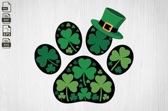 Lucky Paw Embroidery, St Patrick's Day