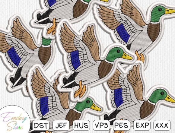 Mallard Duck Patch Embroidery Design Review