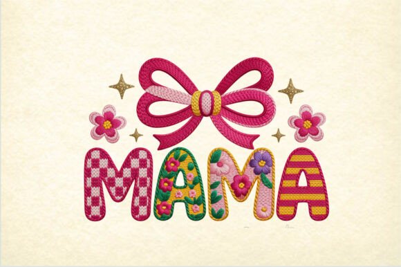 MAMA Embroidery PNG Letters Review