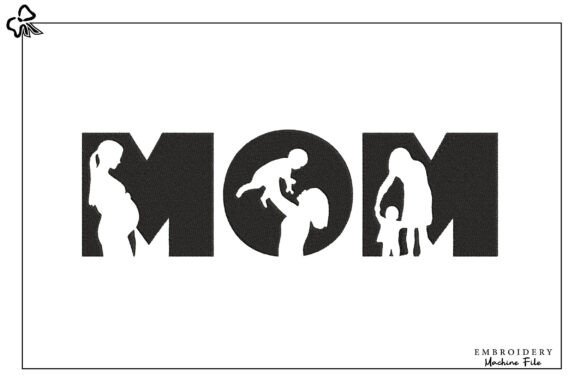 Mother's Day MOM LIFE Embroidery Review