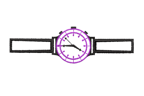 Wristwatch Embroidery Design Review