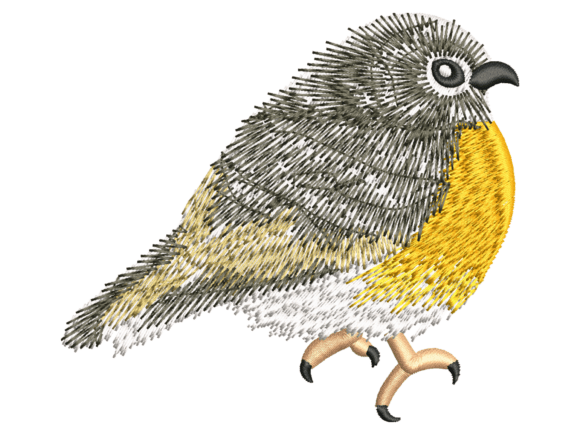 Yellow Songbird Embroidery Design Review
